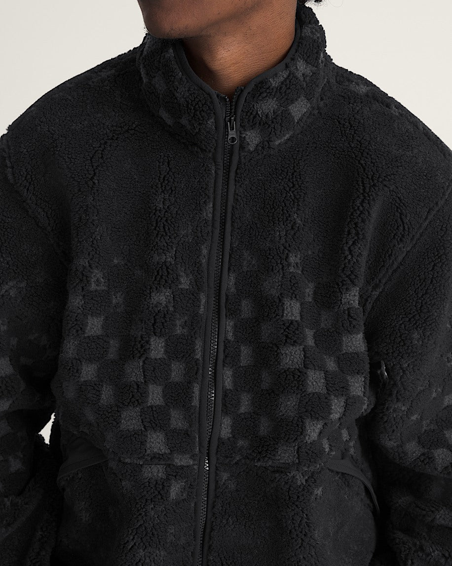 Vans | Nights High Pile Jacket - Black Checker