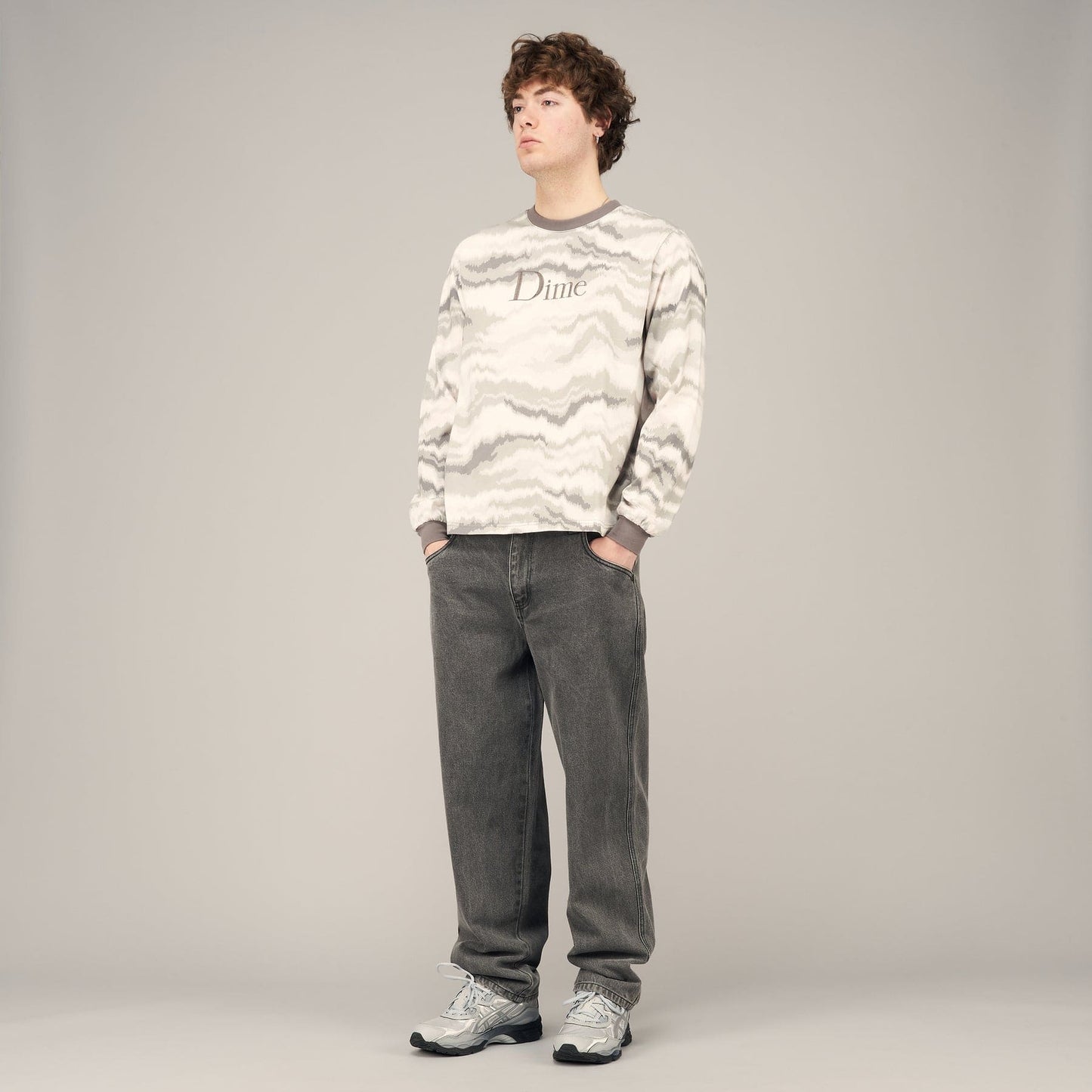 Dime | Classic Relaxed Denim Pants - Vintage Black