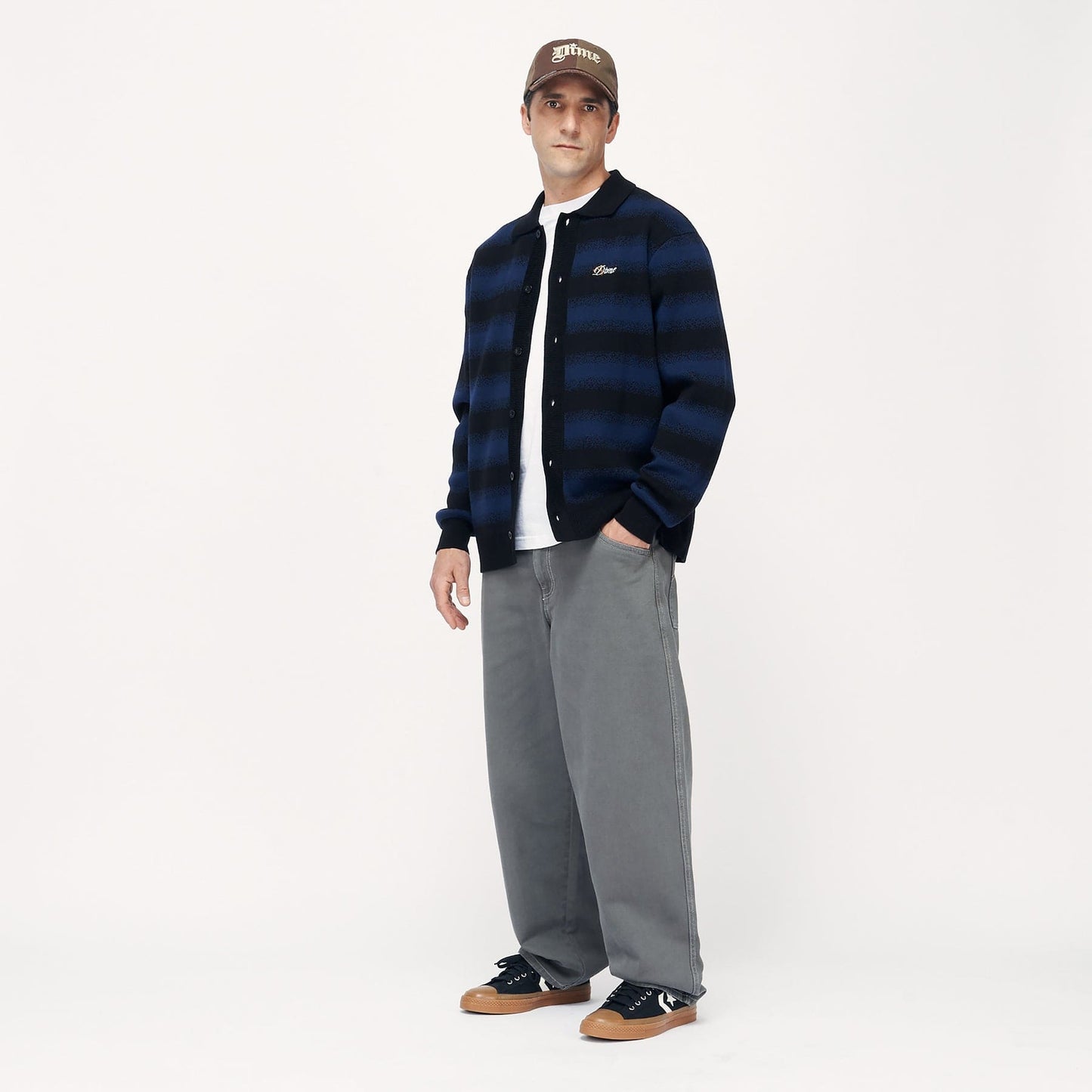Dime | Classic Baggy Denim Pants - Dark Grey