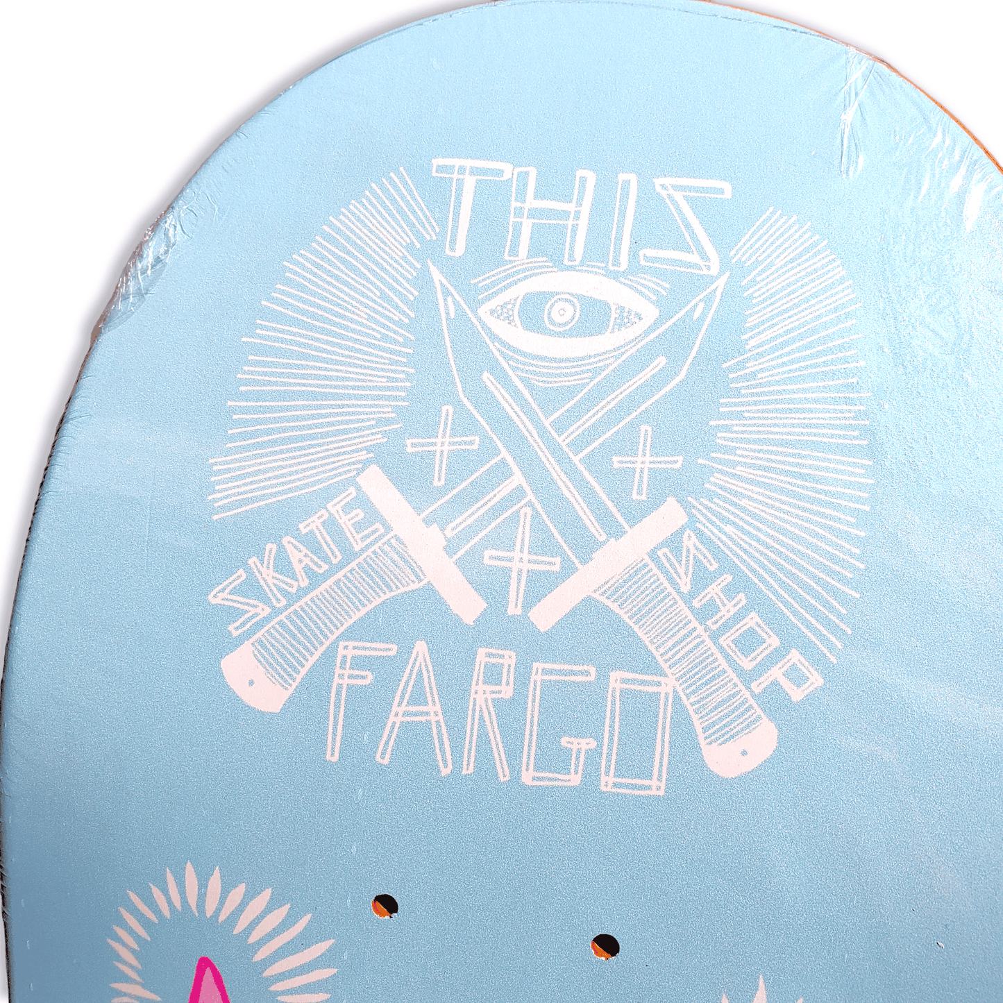 THIS | 9.125" Surf Mummy Deck - Art By Patrick Jilbert (SHAPED)