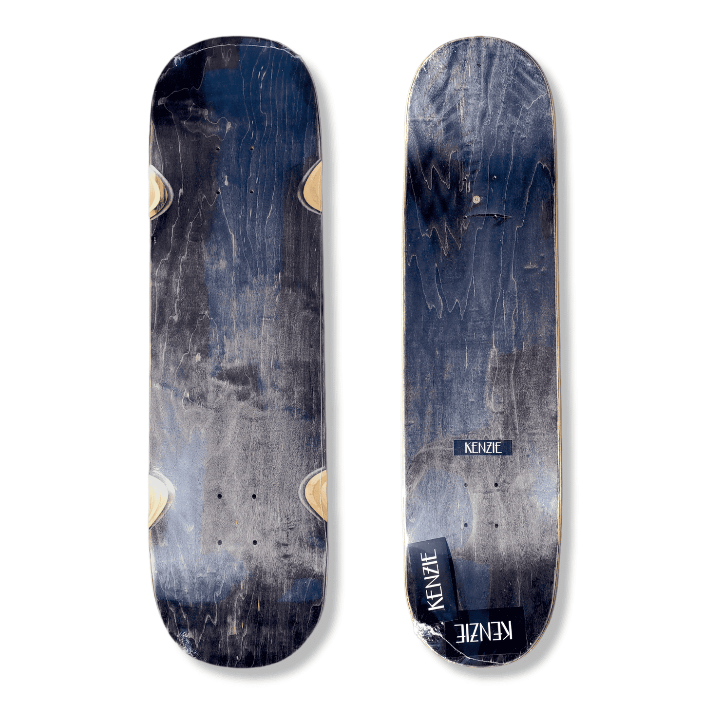 Kenzie Co. | 8.375" I Will Never Deck - Black Stain - Wheel Wells