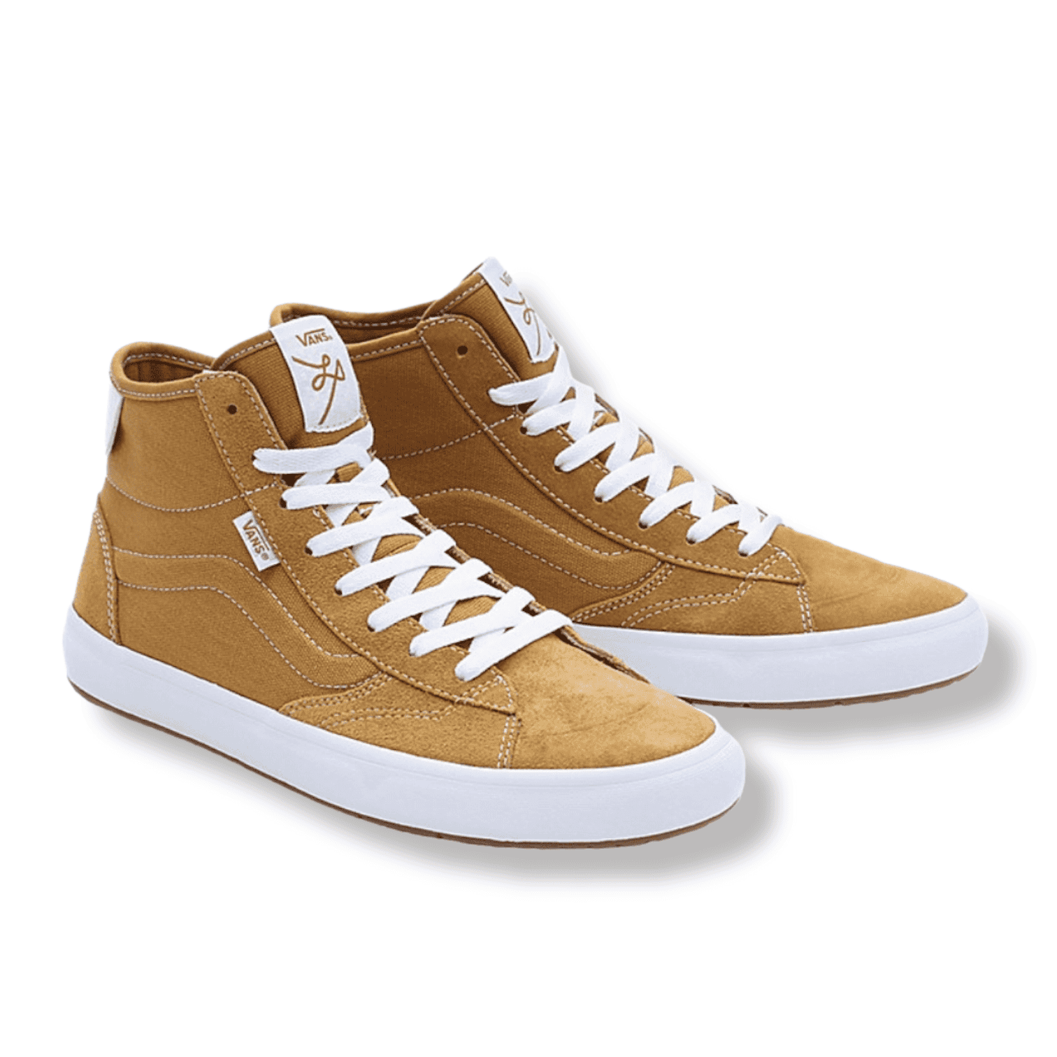 Vans shoes gold hotsell