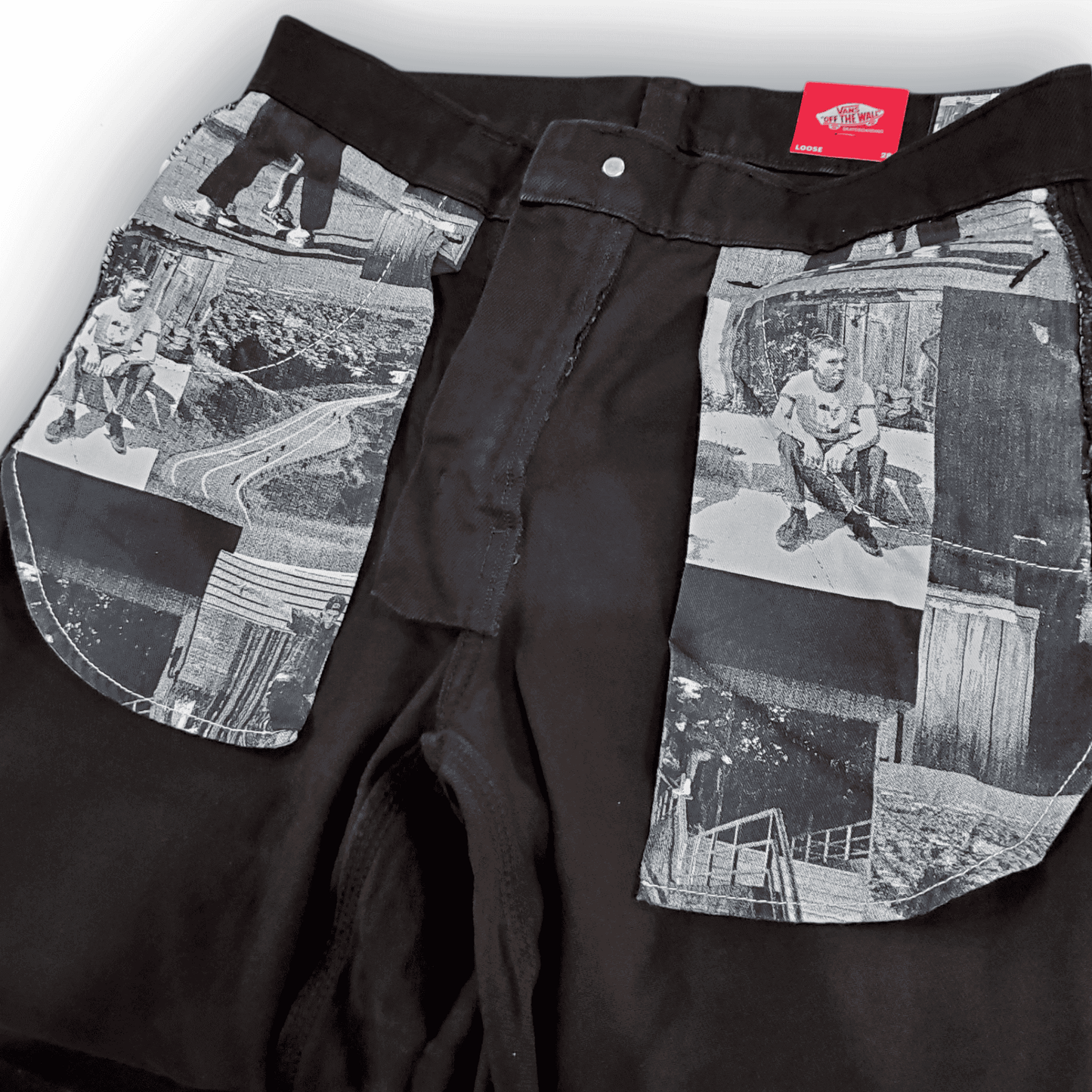 Vans | Skate Loose Check 5 Denim Pants - Atiba/Black