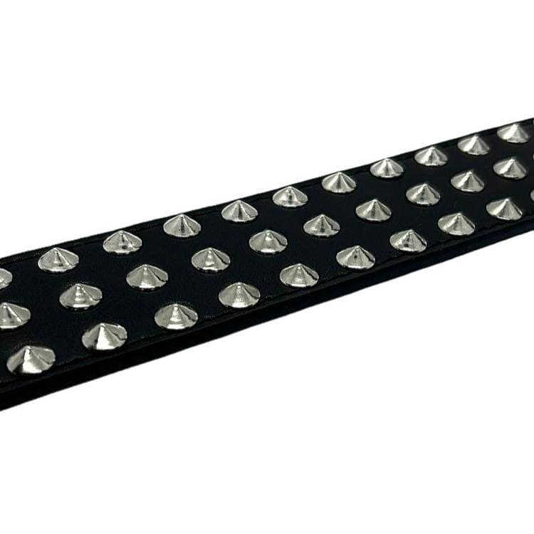 Loosey | Spike Stud Belt - Black