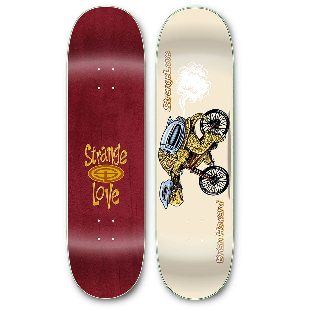 Strangelove | 8.75" Brian Howard Nowhere Fast Deck - Screen Printed