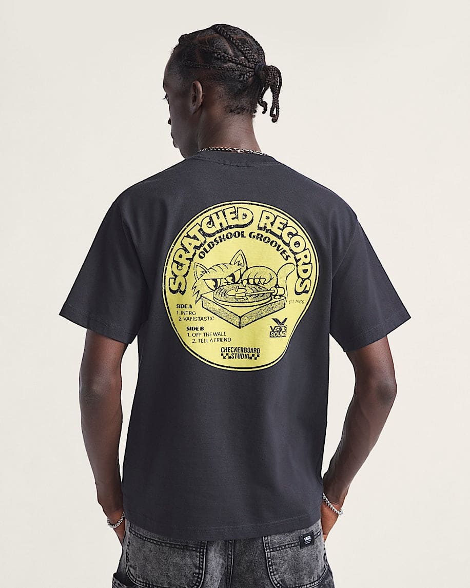 Vans | Scratched Records Short Sleeve Tee - Black