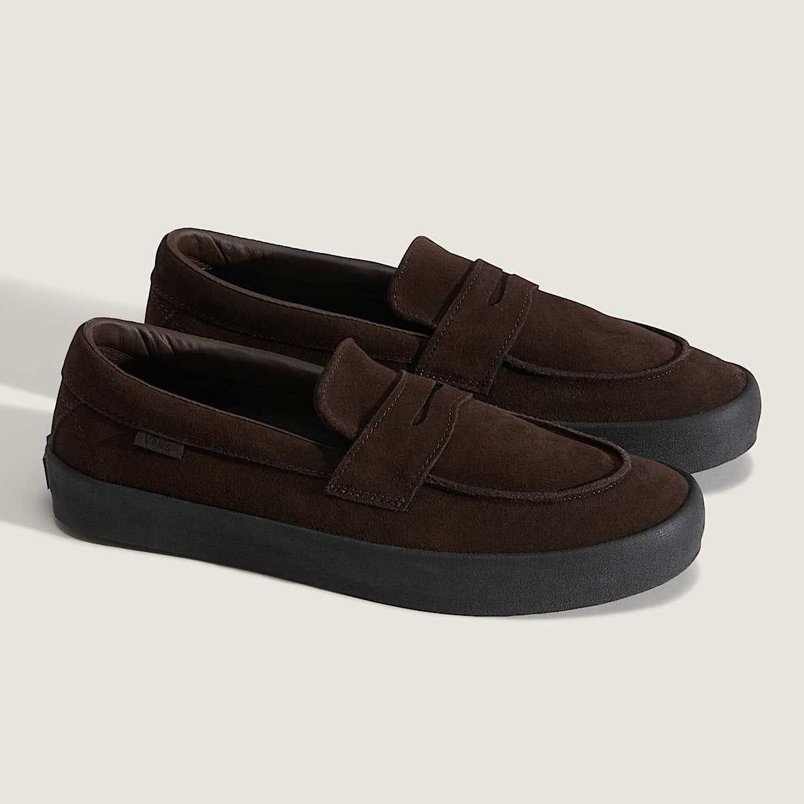 Vans Skate Loafer スエード ブラウンブラック 6.5 Vans | Skate Loafer - Suede Brown/Black – THIS Skateshop
