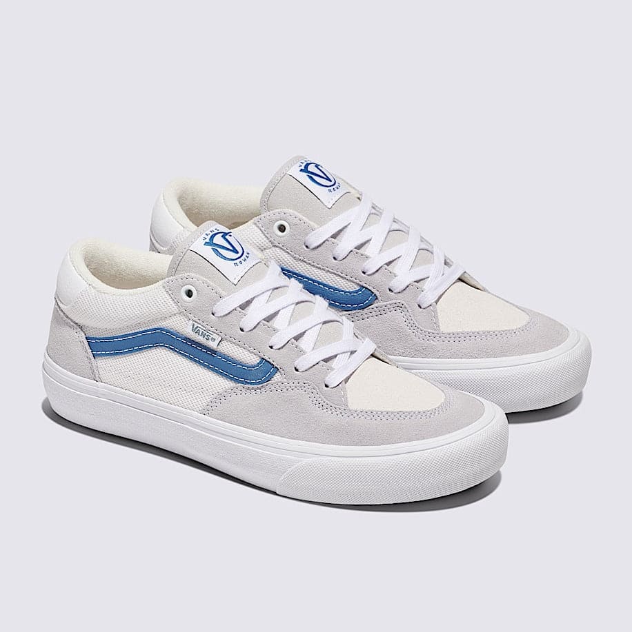 Vans | Rowan Skateboarding Shoes - Grey/Navy – THIS Skateshop