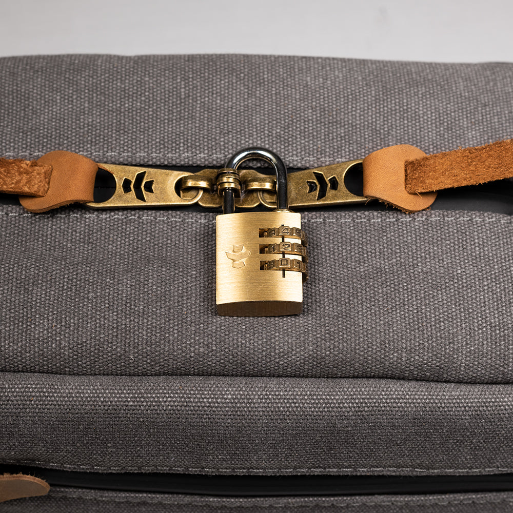 Revelry | The Stowaway - Smell Proof Toiletry Bag - Ash