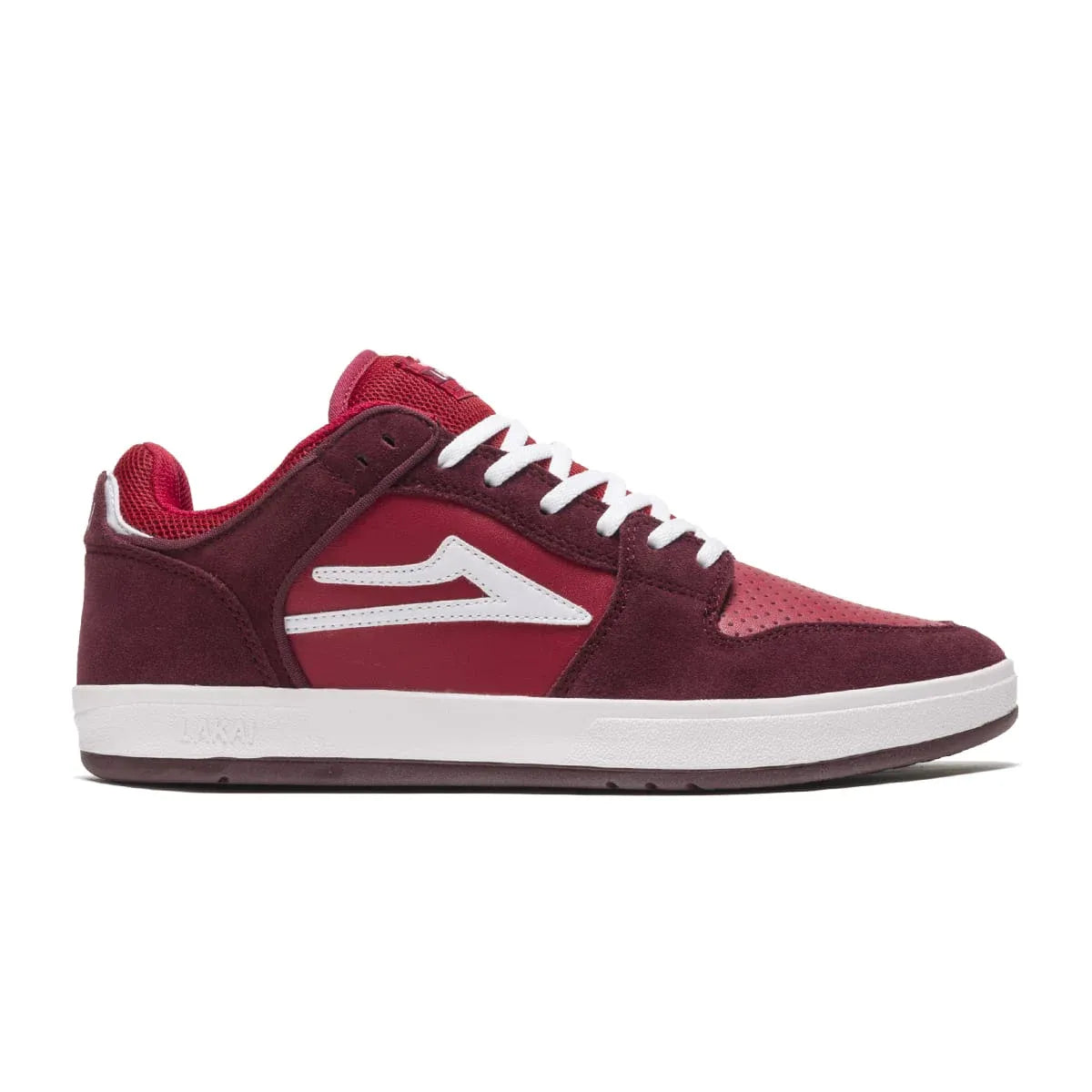 Lakai | Telford Low - Burgundy/Cardinal Suede