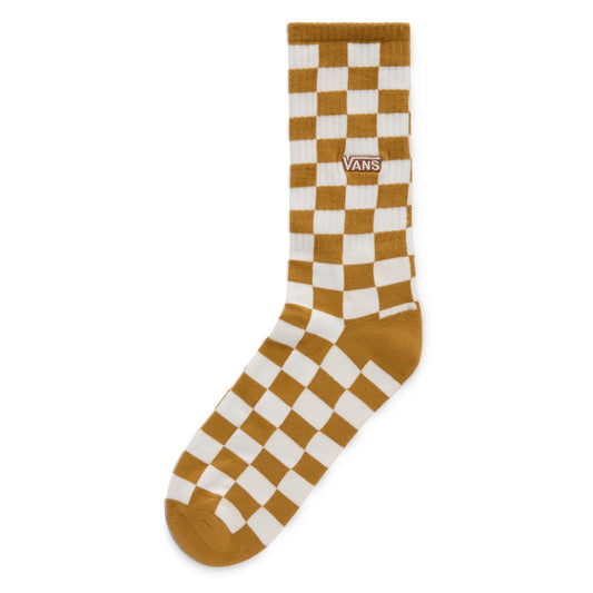 Vans | Checkerboard Crew Socks - Wood Thrush