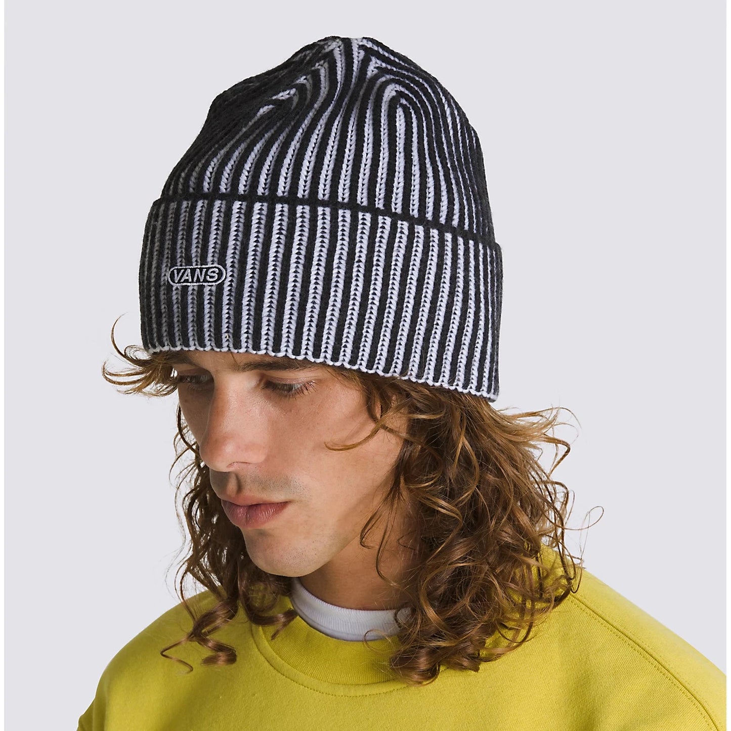 Vans | Nesbit Cuff Beanie - Black/White