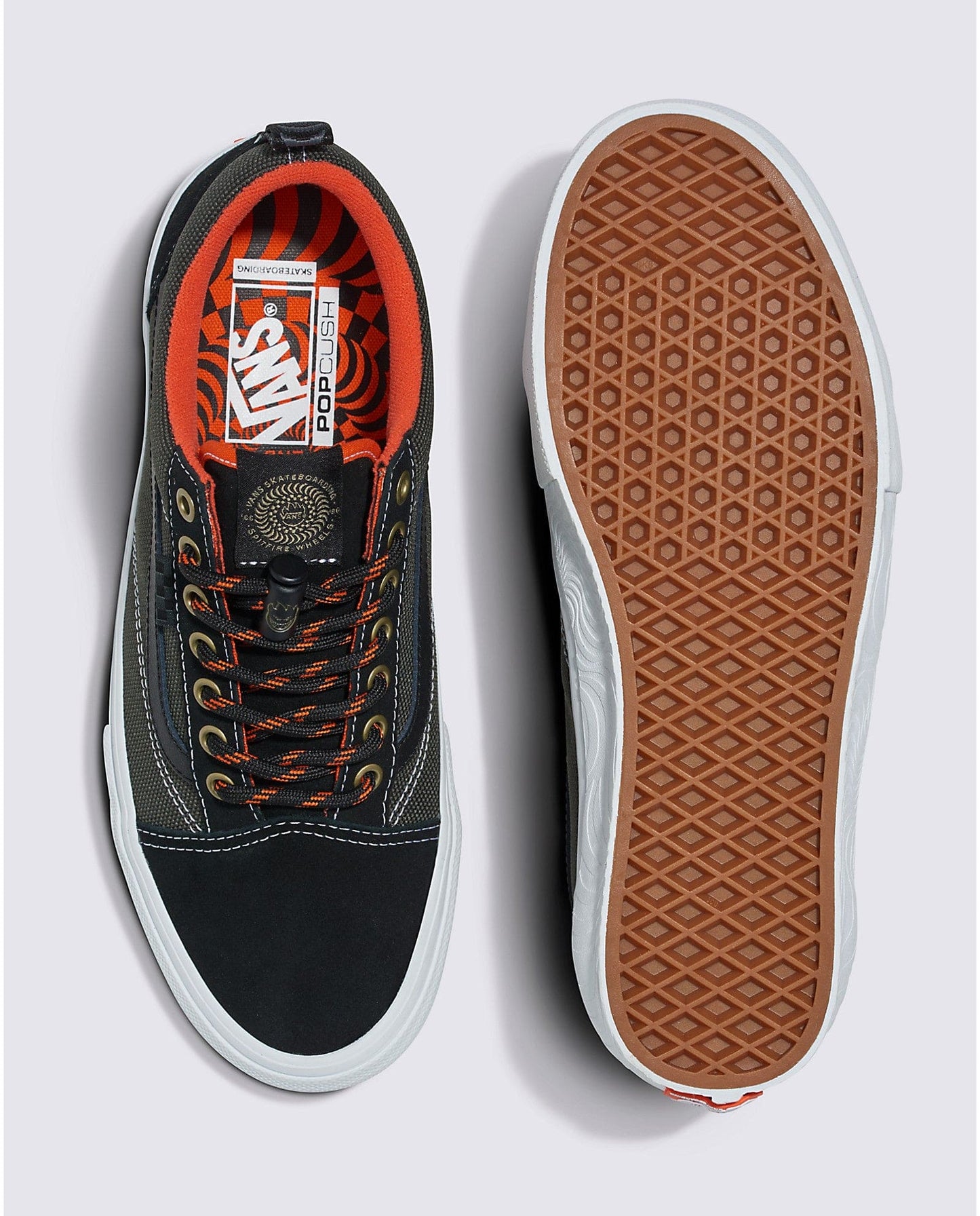 Vans | Skate Old Skool x Spitfire Wheels - Black/Flame