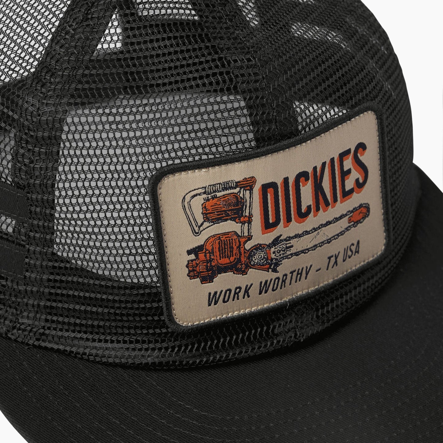Dickies | Work Worthy Mesh Trucker Hat - Black