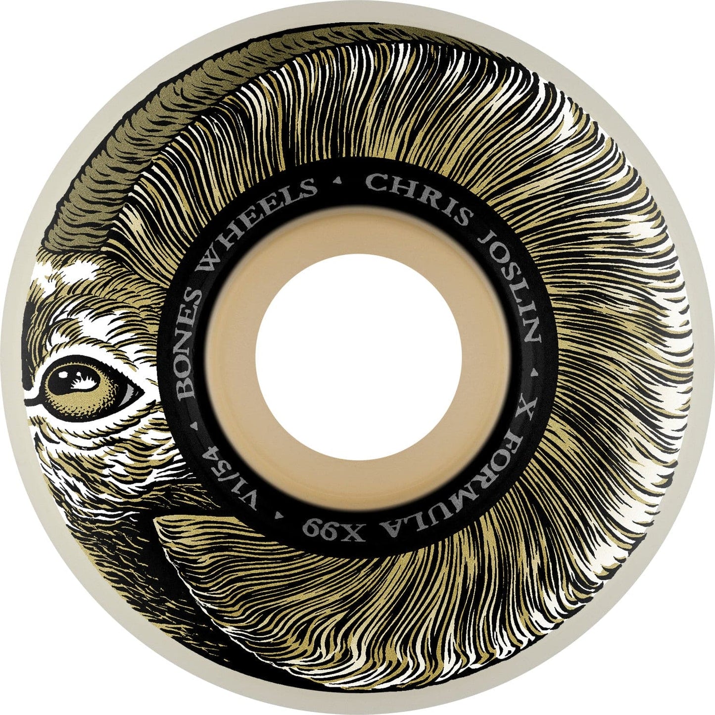 Bones | 54mm/99a - V1 Standards - Joslin Rampage Wheels