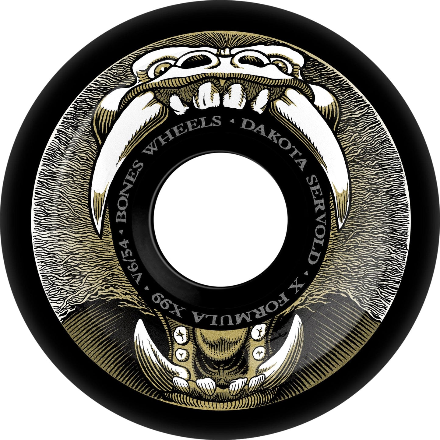 Bones | 54mm/99a X-Formula Wheels Servold Baboonatic - V6 Wide Shape