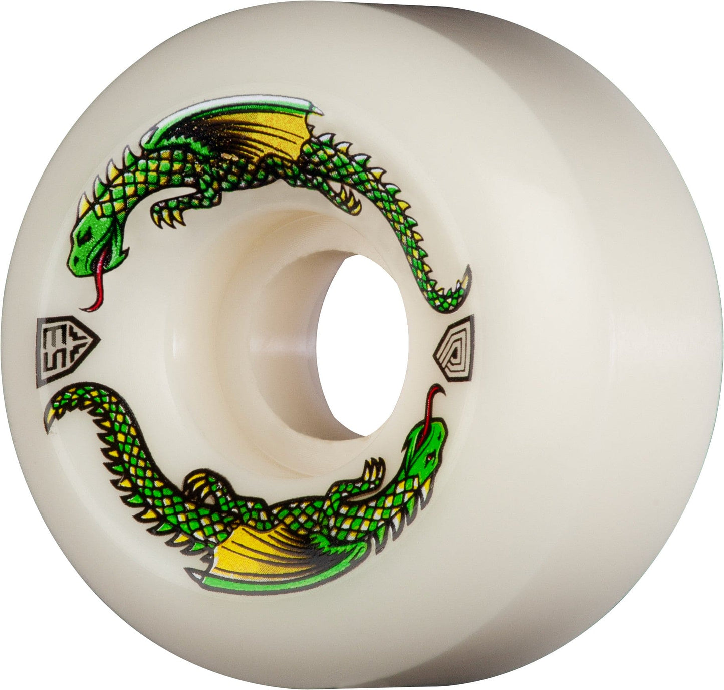 Powell Peralta | 53mm/93a Dragon Formula - White