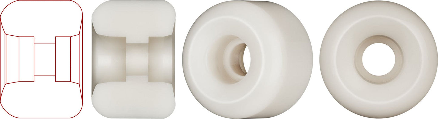 Powell Peralta | 56mm/93a Dragon Formula Wheels - Nano Rat Shape