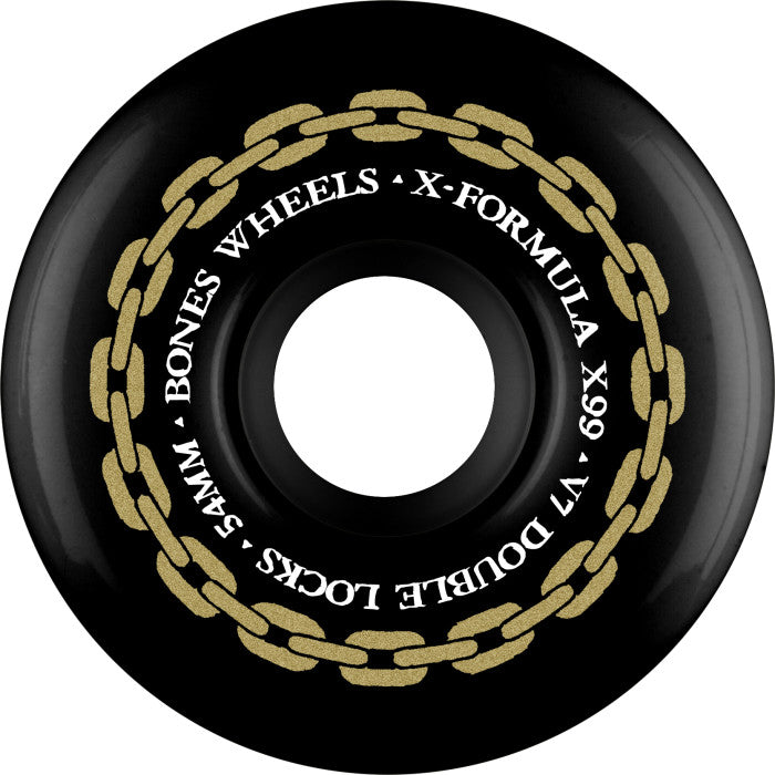 Bones | 54mm/99a X-Formula - V7 shape - Black