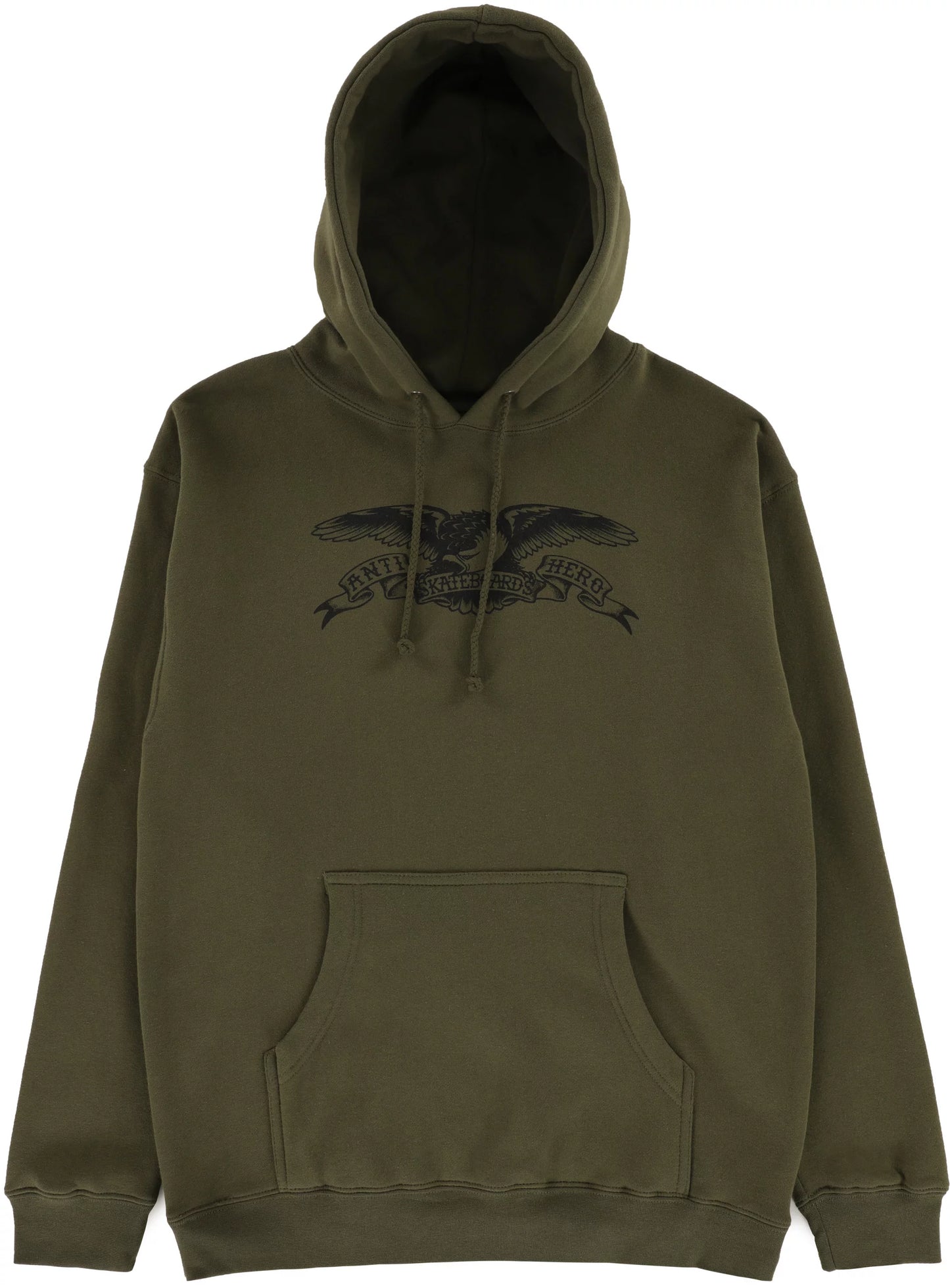 Anti-Hero | Basic Eagle Pullover Sweatshirt - Army/Black