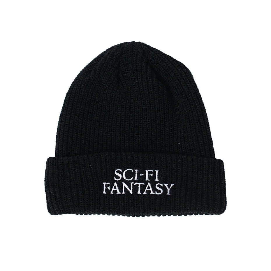 Sci-Fi Fantasy | Logo Beanie - Black