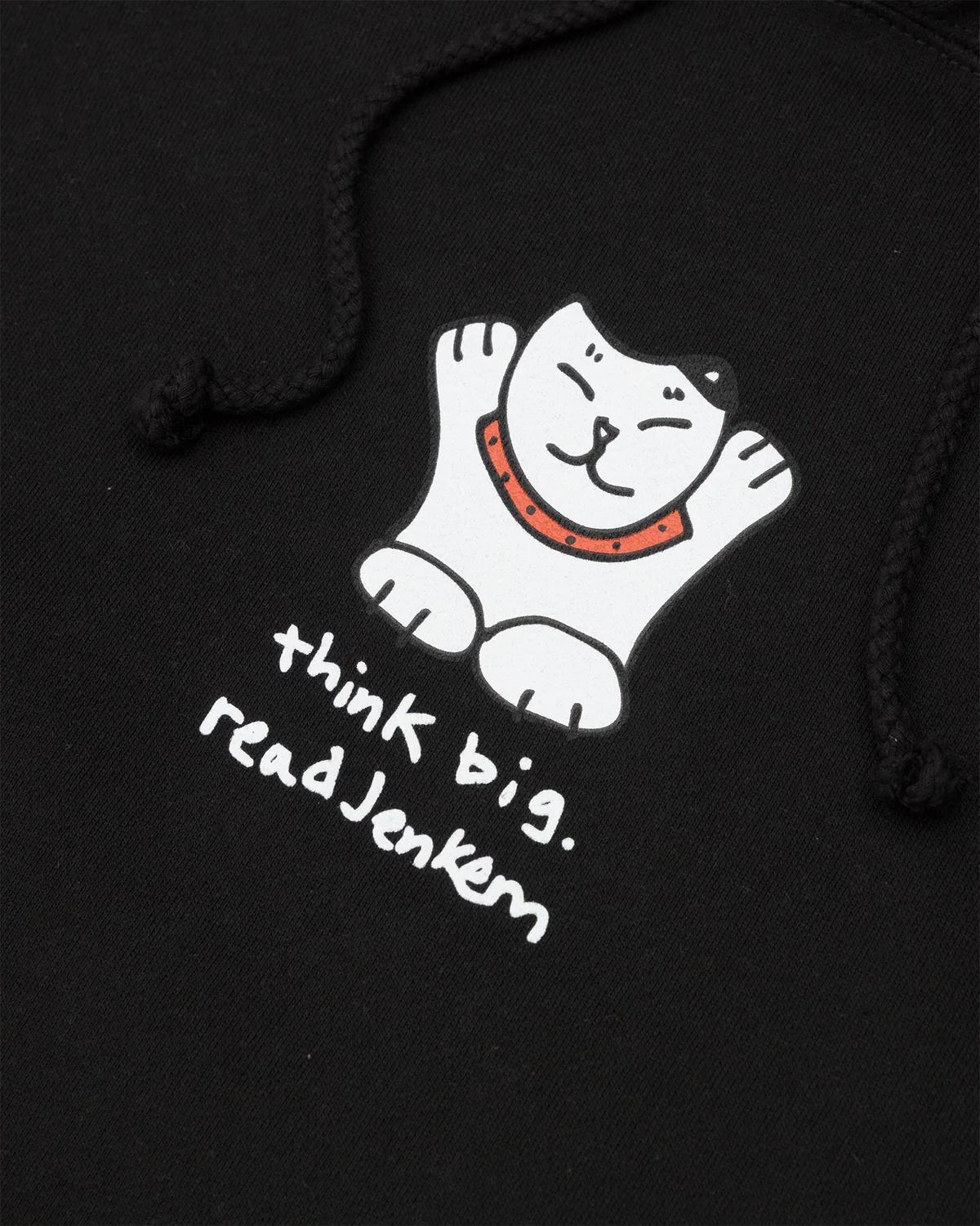 Jenkem | Think Big Hoodie - Black