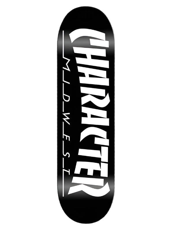 Character | 8.25" Crash & Thrash Deck - Black