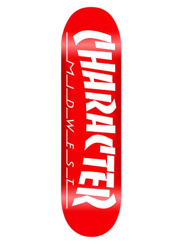 Character | 8.25" Crash & Thrash Deck - Red