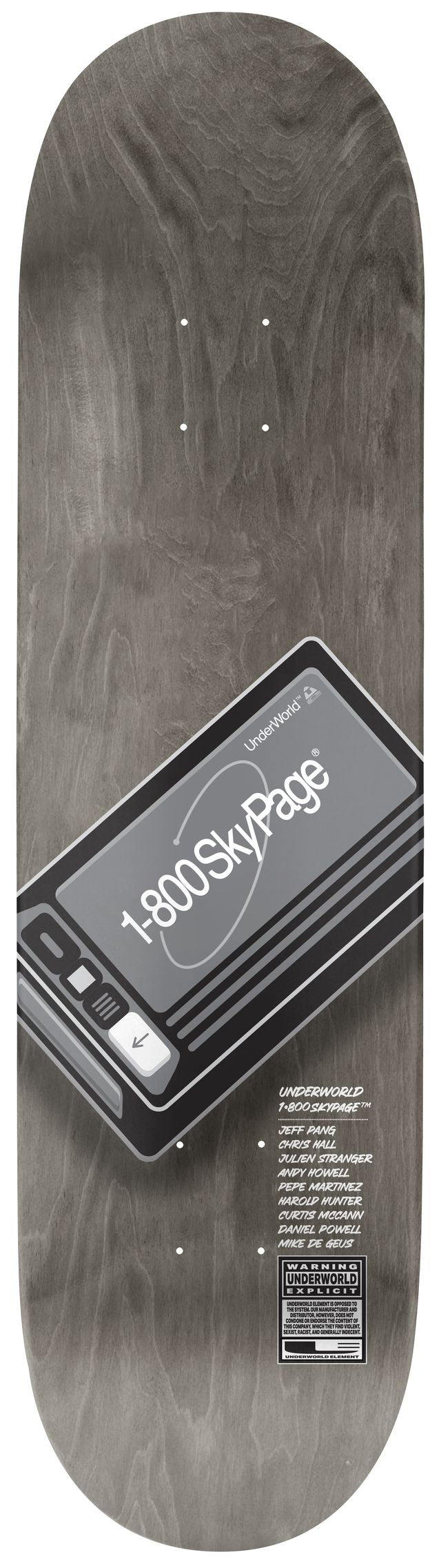 Underworld Element | 8.25" Sky Pager Skateshop Day Skateboard Deck