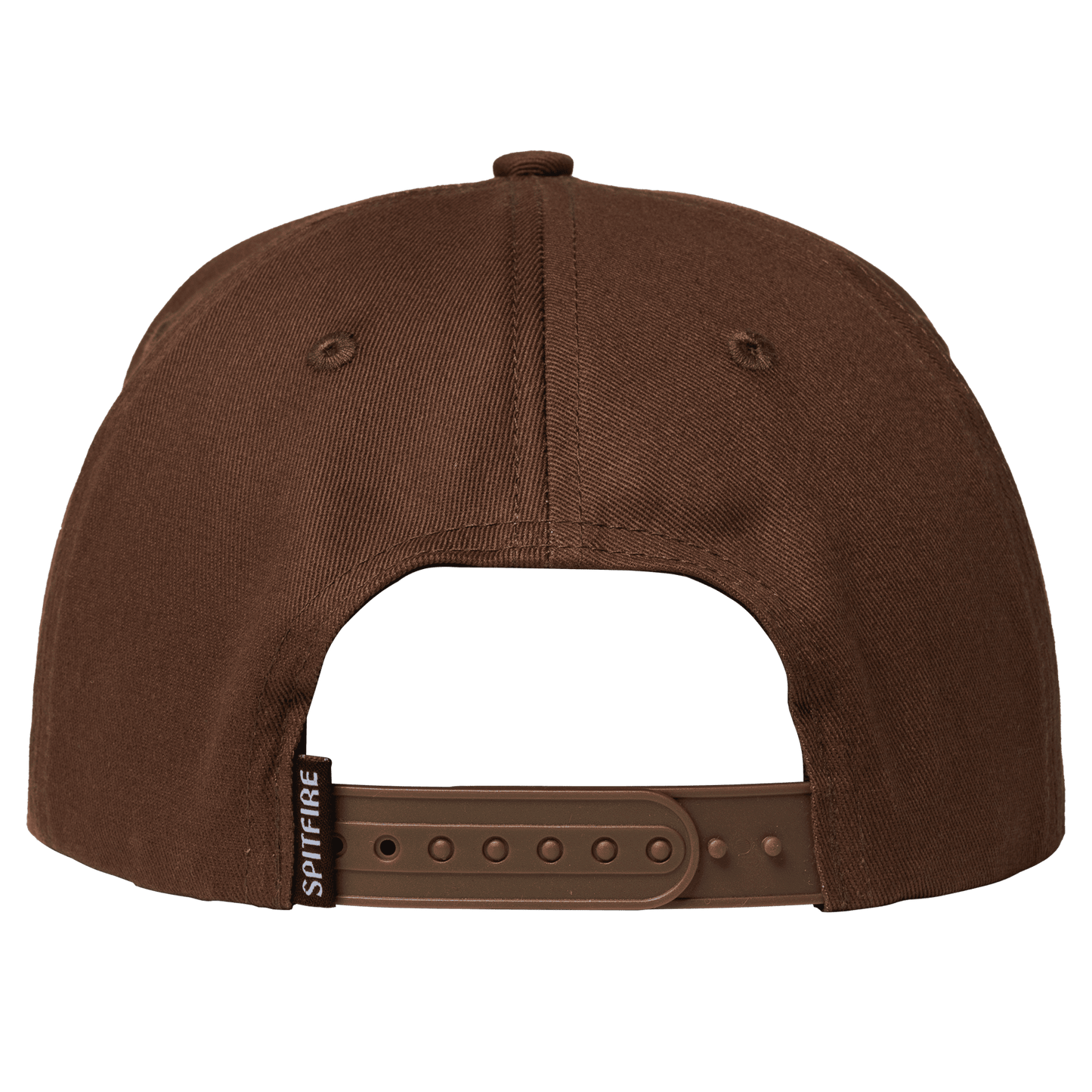 Spitfire | Bighead Snapback Hat - Brown/Red