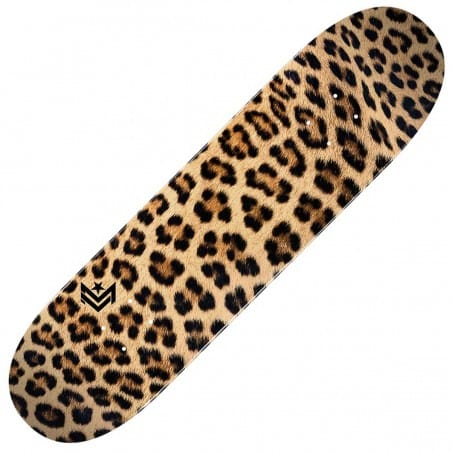 Mini Logo | 7.75" Leopard Fur