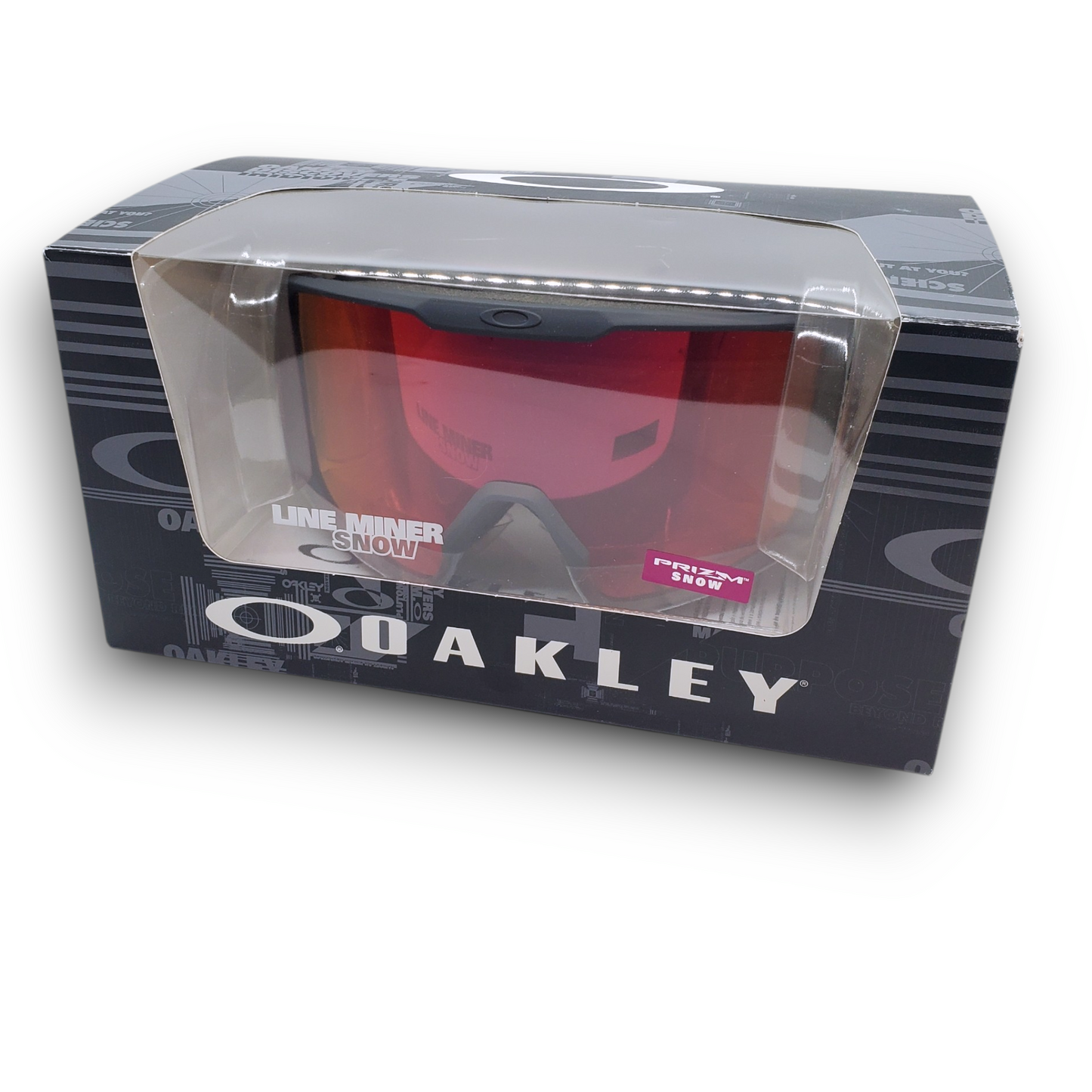 Oakley | Line Miner Goggles - Iron Brick Black/Prism Torch Iridium Lens