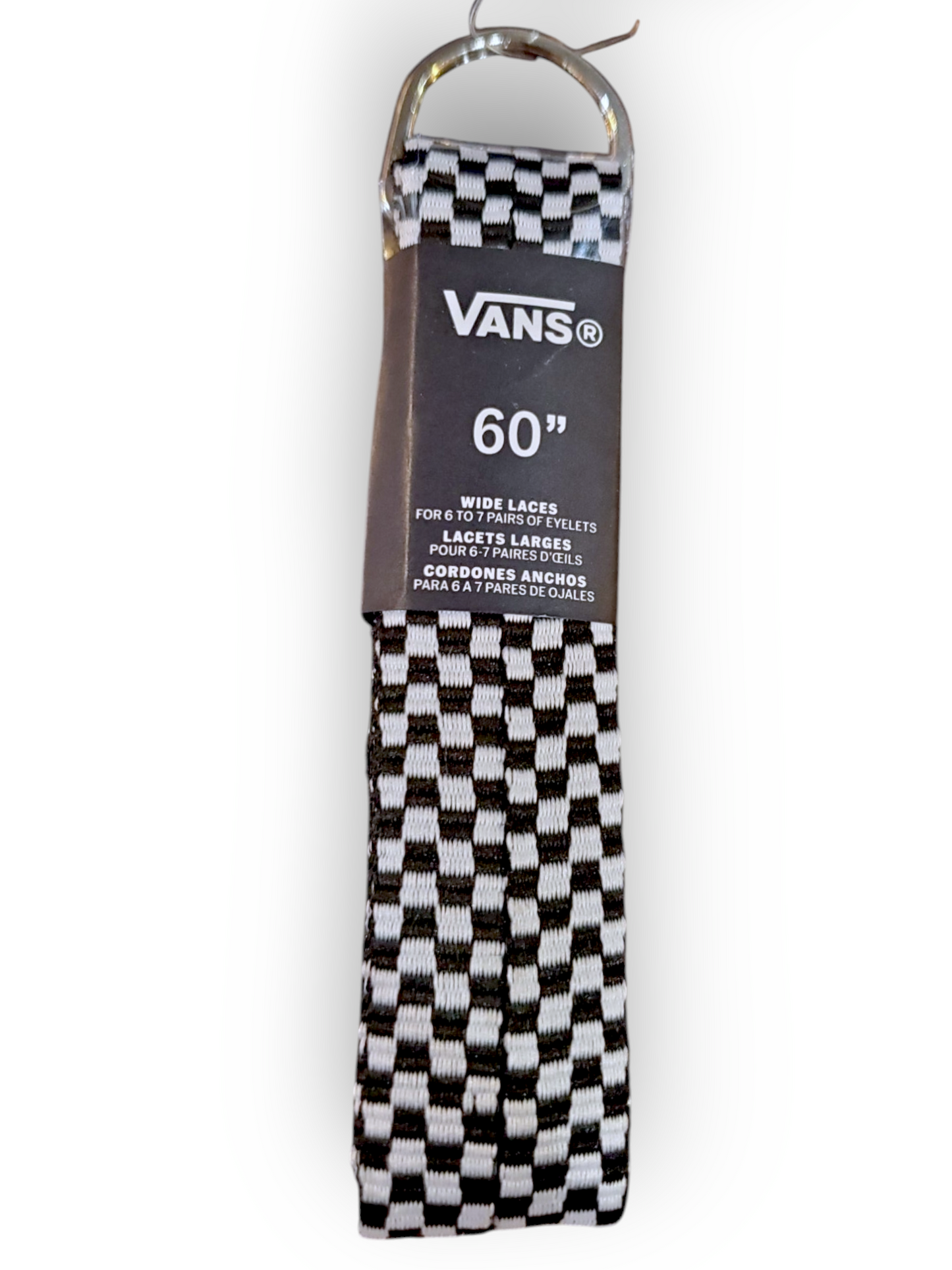 Vans | 60" FAT Shoe Laces - Black/White Checker