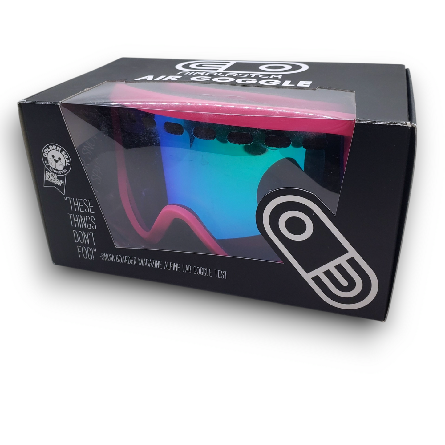 Airblaster | Air Goggle - Hot Pink Airpill/Green Air Radium Lens