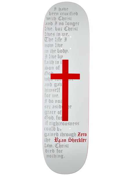 Zero | 8.5" Sheckler Cross Skateboard Deck