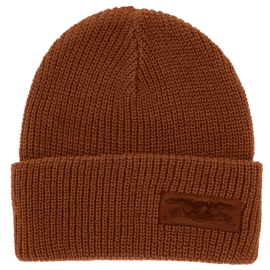 Anti-Hero | Stock Eagle Beanie - Brown