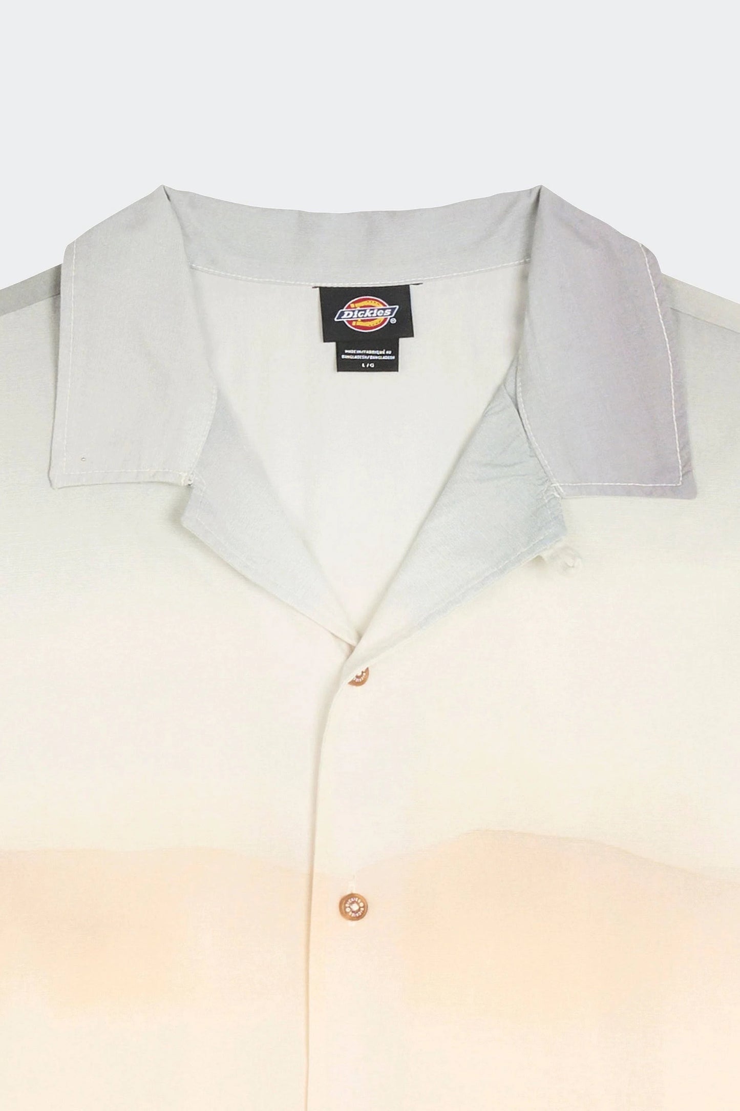 Dickies | Running Wild Short Sleeve Button Up - Oak Buff