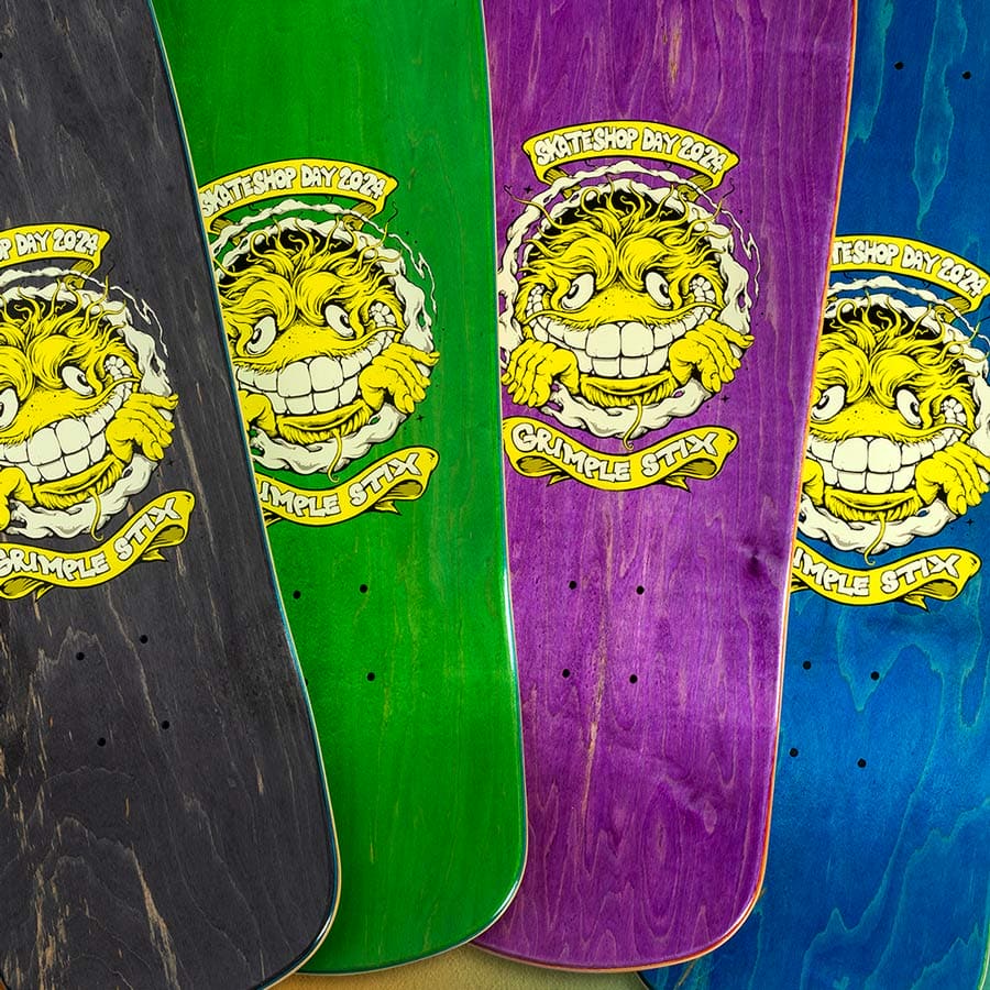 Anti Hero | 9.83" Grimple Stix Lance Mountain - Green Stain (Skateshop Day Release)