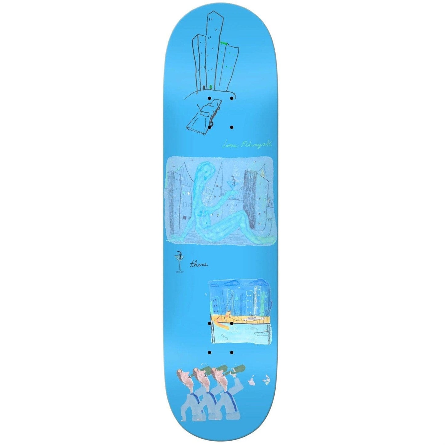 THERE | 8.5" James One More Drink Deck