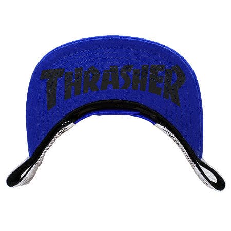 Thrasher | Prevent This Tragedy Trucker Hat - Navy Blue/White