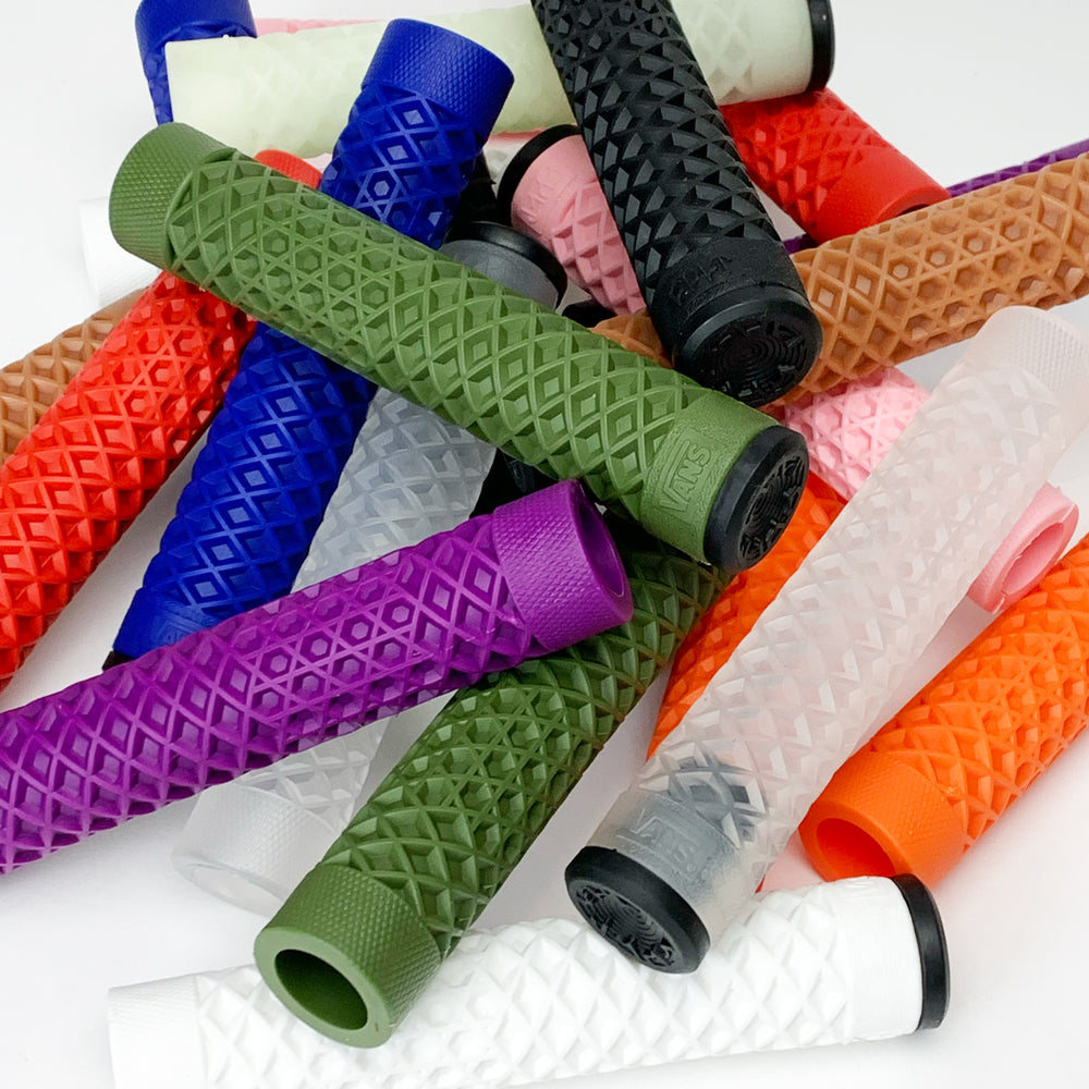 Cult | Vans Flangeless BMX Bike Grips - Black