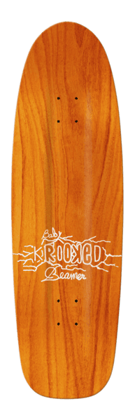 Krooked | 10.12" Gonz Baby Beamer Deck (Various Wood Colors) - DISCOUNTED WARPING