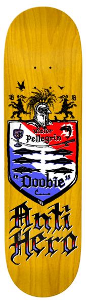 Anti Hero | 8.62" Doobie Coat Of Arms Deck