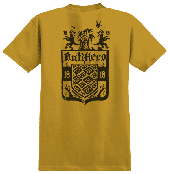 Anti-Hero | Coat Of Arms Shirt - Mustard