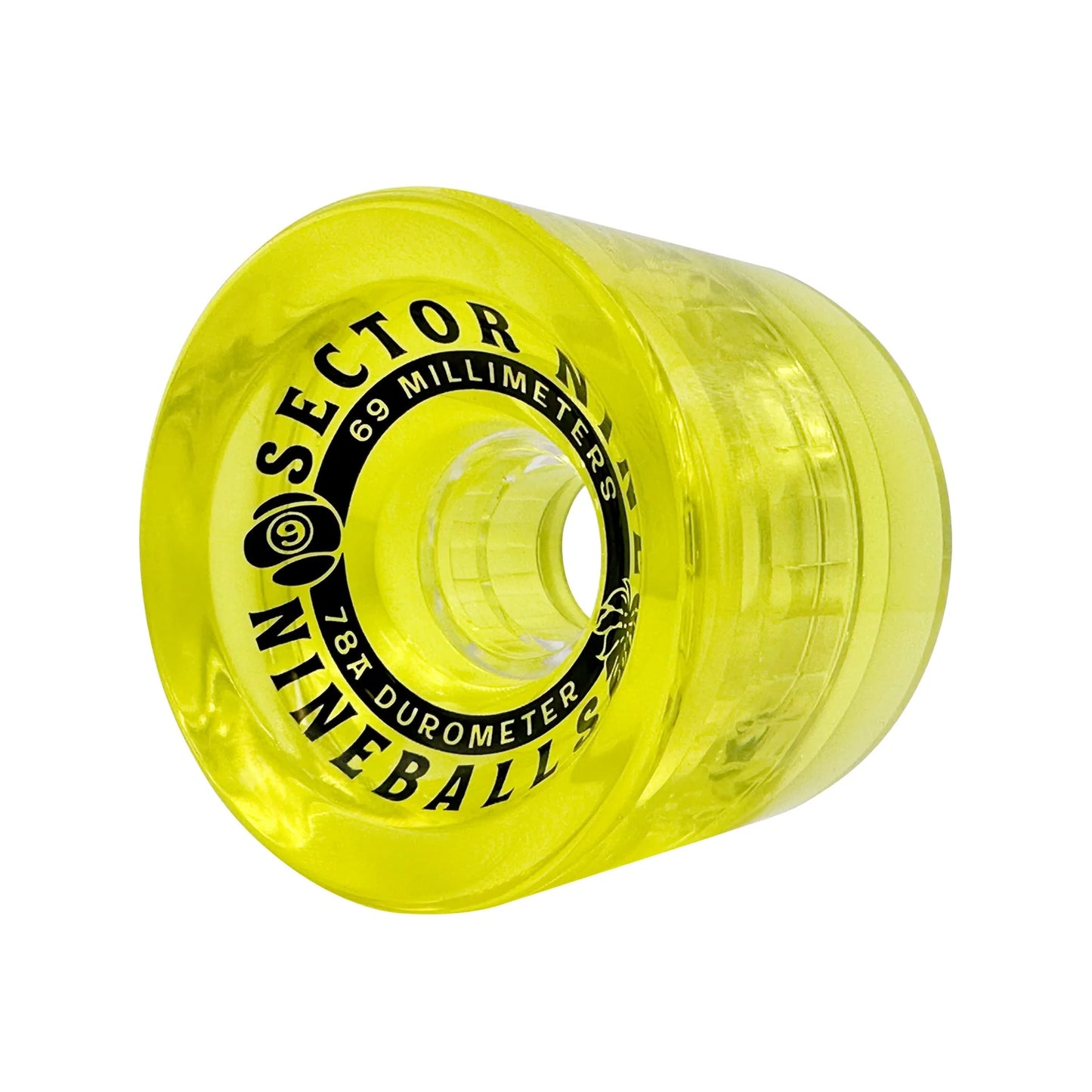 Sector 9 | 69mm/78a Nineball Lemon Drops Wheels - Yellow