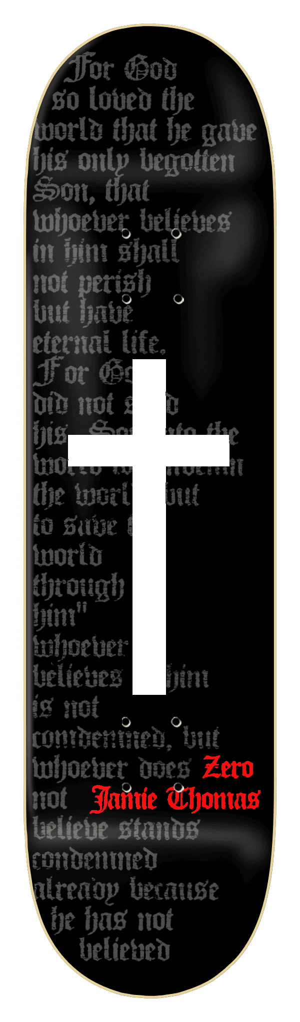 Zero | 8.0" Thomas Cross Skateboard Deck