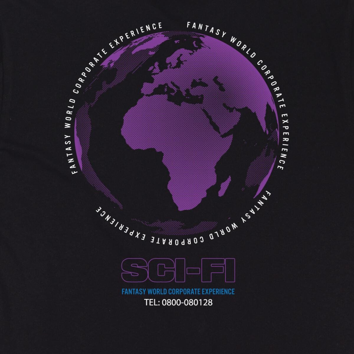Sci-Fi Fantasy | Corporate Experience Tee - Black
