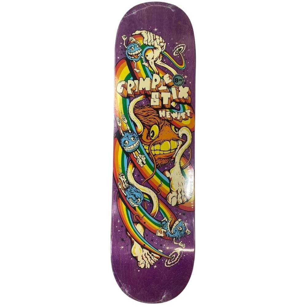 Anti-Hero | 8.25" Grimple Stix Hewitt Zap