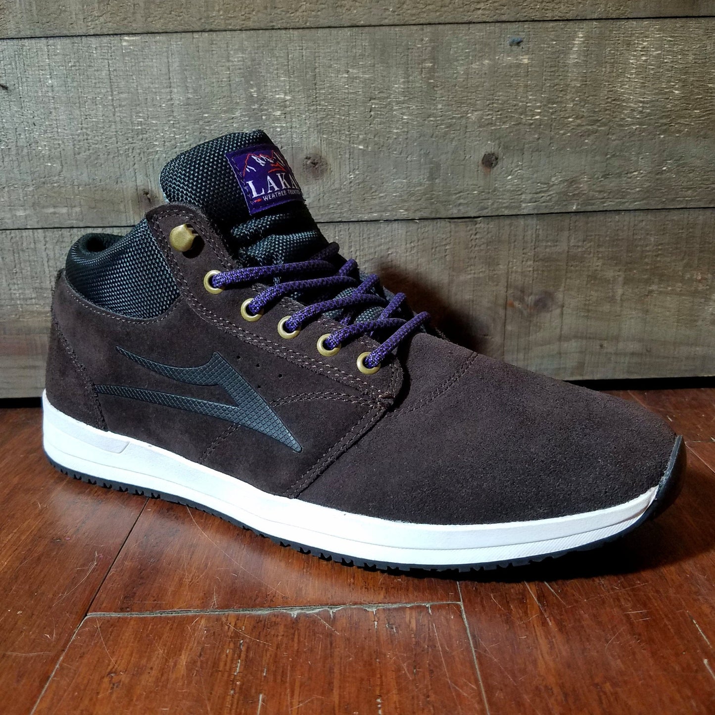Lakai | Griffin Mid - (All Weather) Chocolate Suede - THIS Skateshop - Fargo, North Dakota