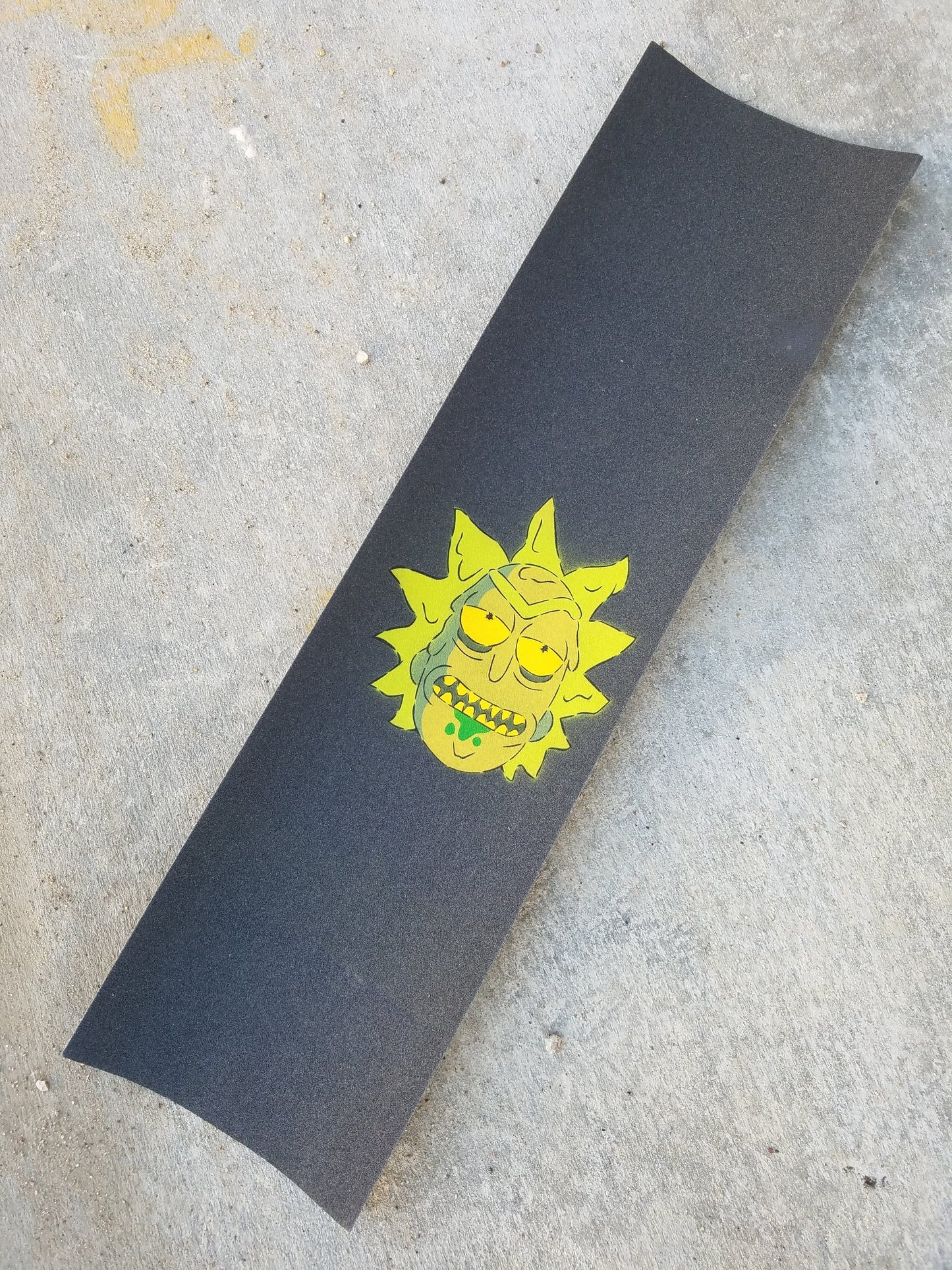 Stenciled Grip - Toxic Rick (Rick & Morty)